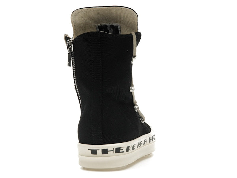 Rick Owens DRKSHDW Hexa High Black Milk
