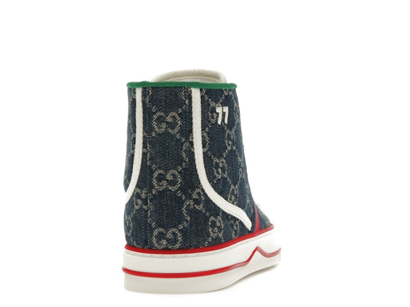 Gucci Tennis 1977 High Top Denim GG Print (Women's)