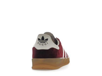 adidas x Gucci Gazelle Burgundy Velvet