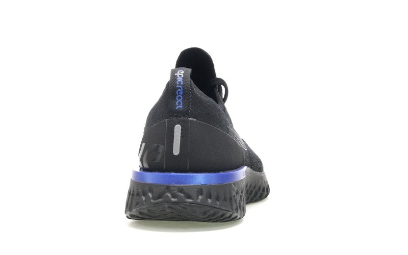 Nike Epic React Flyknit Black Racer Blue (Women's)