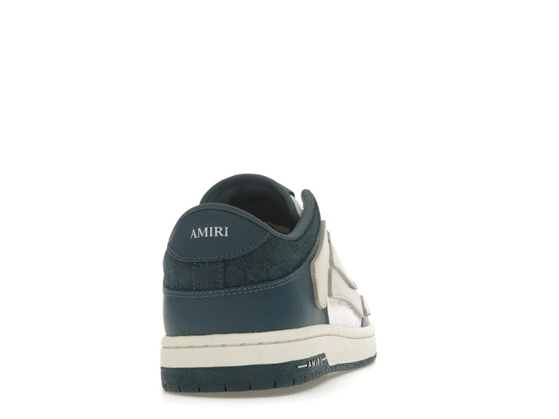 AMIRI Skel Top Low Vintage Blue Quad Monogram Debossed
