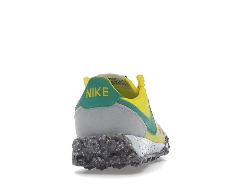 Nike Waffle Racer Crater Yellow Strike Roma Green (Women's)
