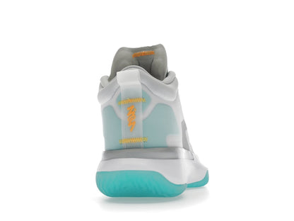 Jordan Zion 1 White Dynamic Turquoise
