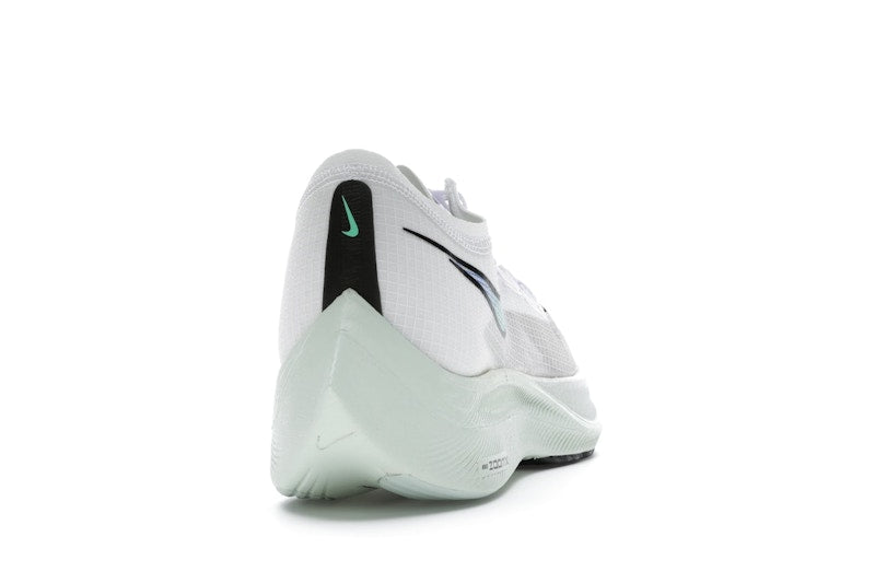 Nike ZoomX Vaporfly Next% White Hyper Jade Flash Crimson