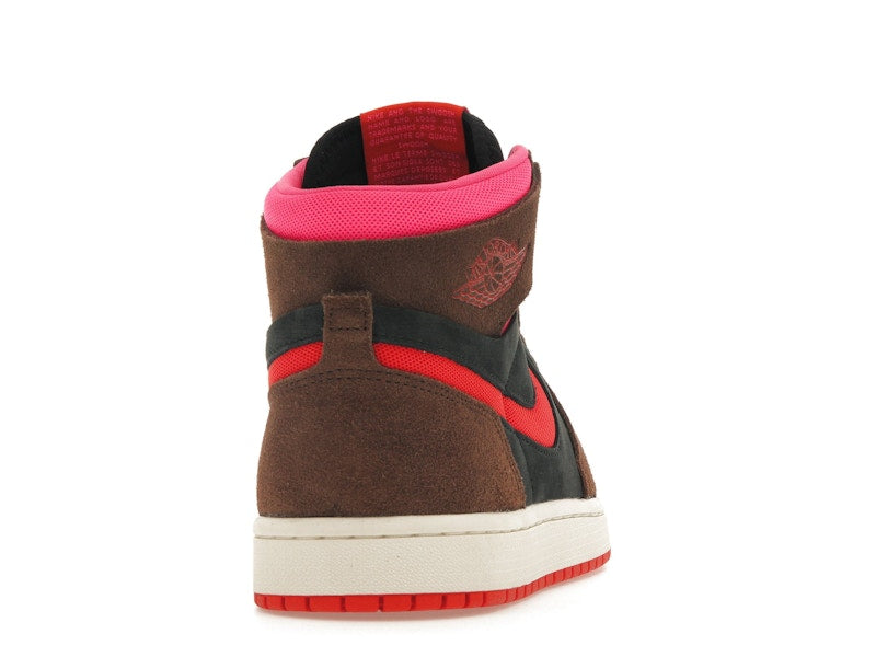 Jordan 1 High Zoom Air CMFT 2 Cacao Wow Picante Red (Women's)