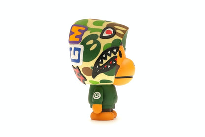 BAPE Baby Milo Shark Hoodie Vinyl Toy Green