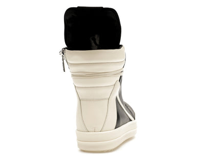 Rick Owens Luxor Geobasket Black Milk