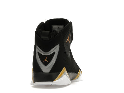 Jordan True Flight Black Metallic Gold