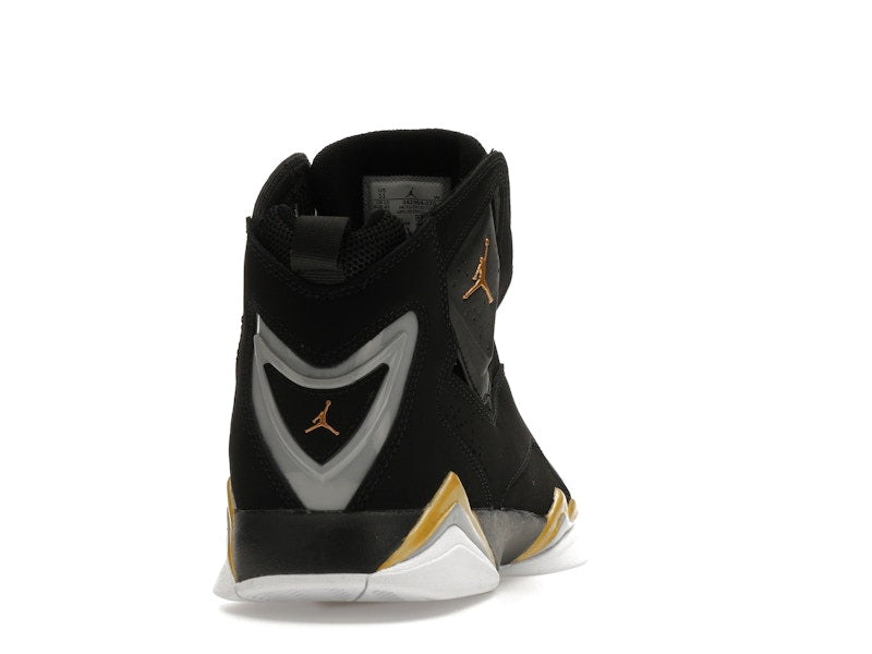 Jordan True Flight Black Metallic Gold