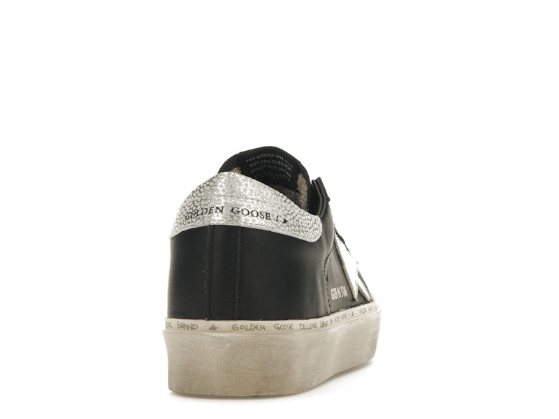 Golden Goose Hi-Star Black Silver (Women's)