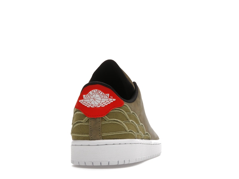 Jordan 1 Centre Court Oil Green