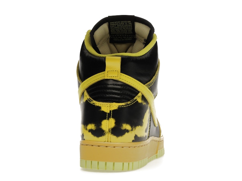 Nike Dunk High 1985 SP Yellow Acid Wash