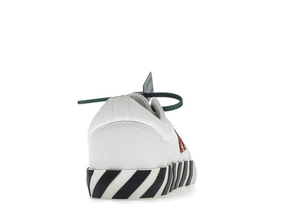 OFF-WHITE Vulc Low Canvas White Red Arrow Black