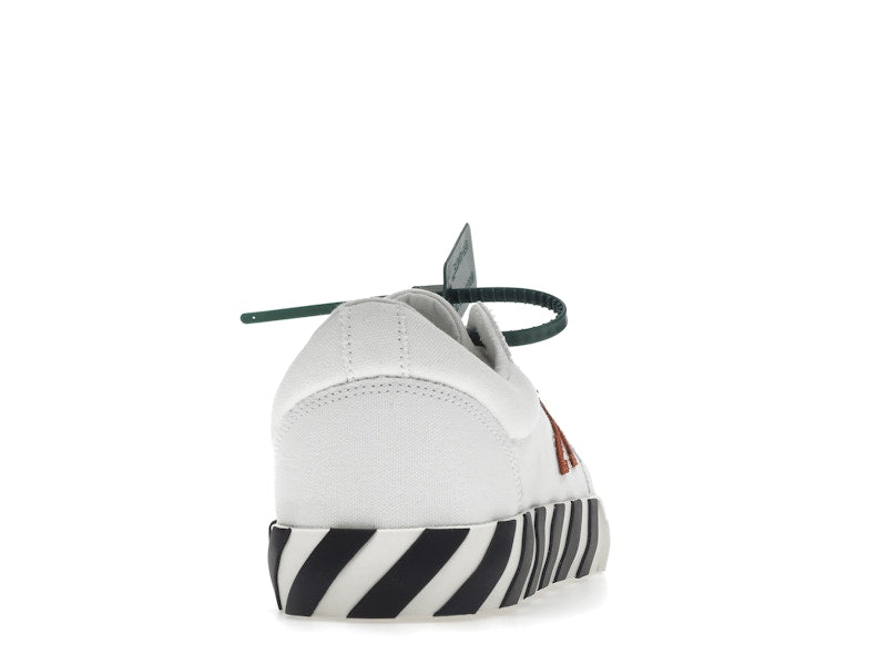 OFF-WHITE Vulc Low Canvas White Red Arrow Black