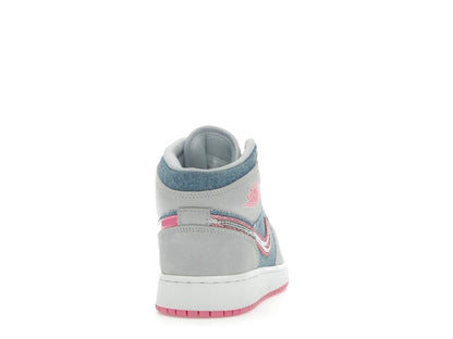 Jordan 1 Mid Denim Sequin (GS)