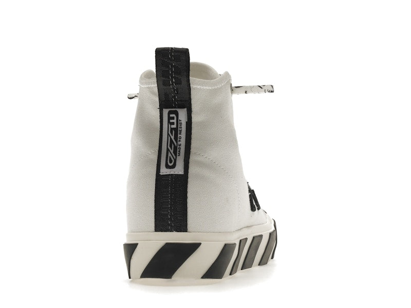 OFF-WHITE Vulcanized Mid Top White Black