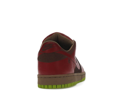 Nike Dunk Low 1-Piece Laser Varsity Red Chartreuse