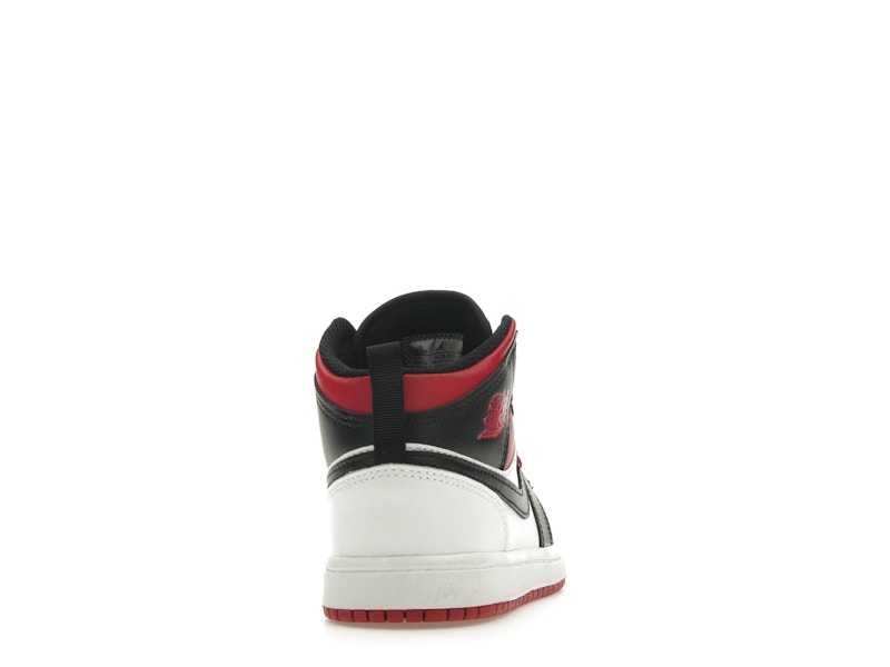 Jordan 1 Mid Gym Red Black Toe (PS)