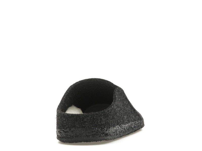 Birkenstock Zermatt Shearling Clog Wool Felt Anthracite