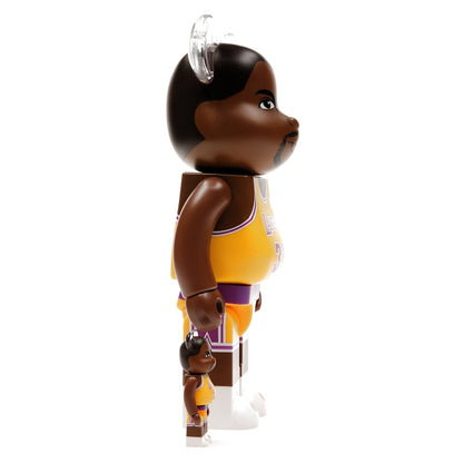 Bearbrick NBA Magic Johnson (Los Angeles Lakers) 100% & 400% Set