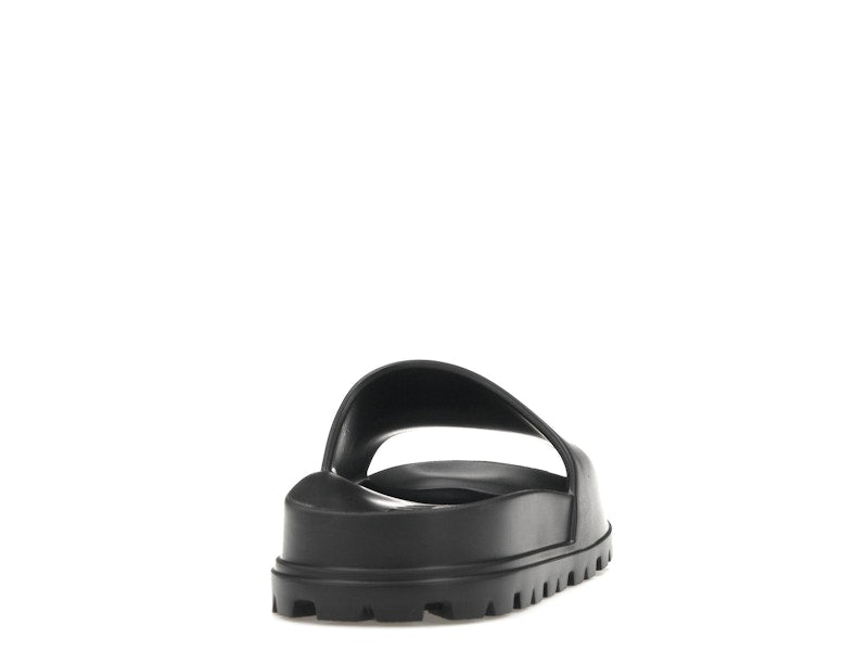 Prada Rubber Slides Black (Men's)