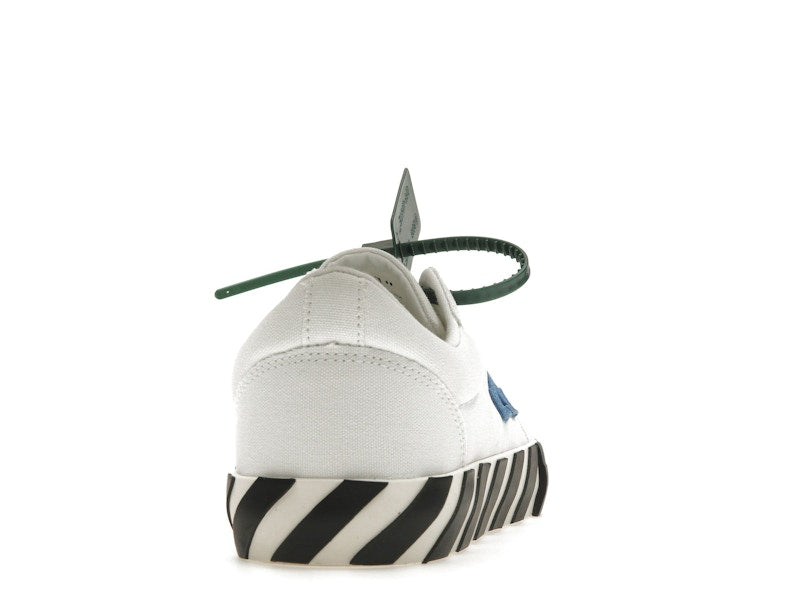 OFF-WHITE Low Vulcanized Canvas White Blue