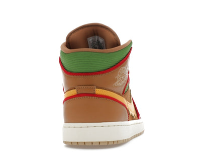Jordan 1 Mid SE Cheeseburger