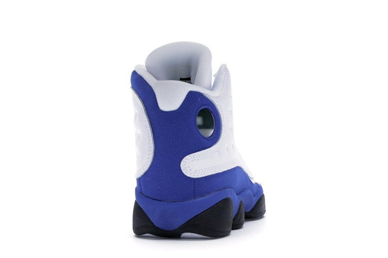 Jordan 13 Retro White Hyper Royal Black (GS)