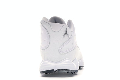 Jordan 13 Retro Golf Cleat White Black