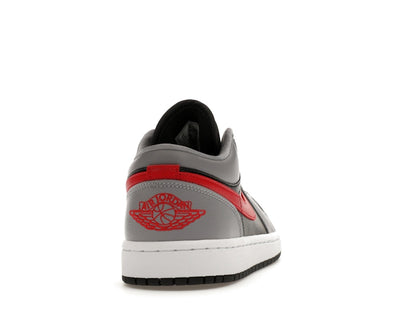 Jordan 1 Low Cement Grey Fire Red (Women's)