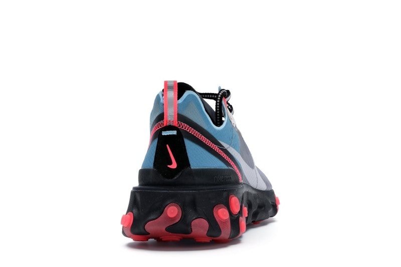 Nike React Element 87 Blue Chill Solar Red