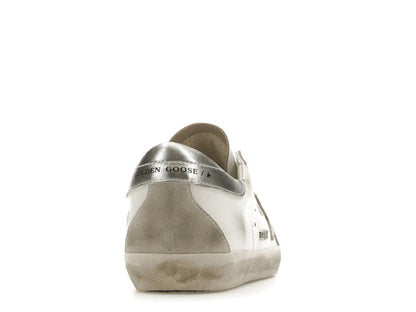 Golden Goose Super-Star White Silver (Women's)