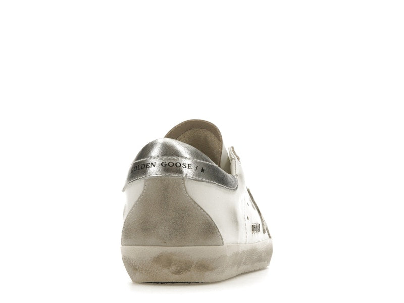 Golden Goose Super-Star White Silver (Women's)