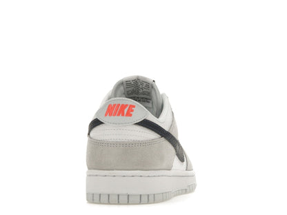 Nike Dunk Low White Grey Navy Aqua Mini Swoosh