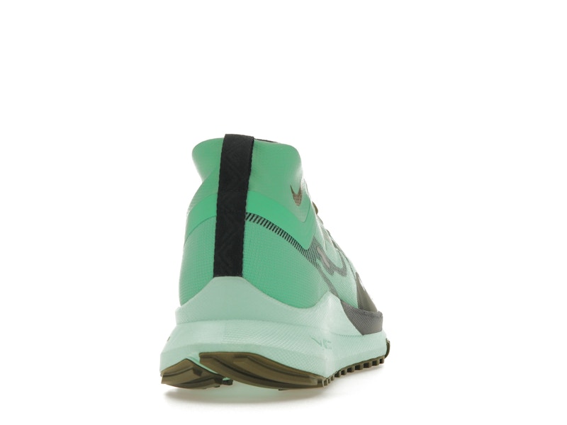 Nike React Pegasus Trail 4 Gore-Tex Spring Green Olive Flak Mint Foam Black