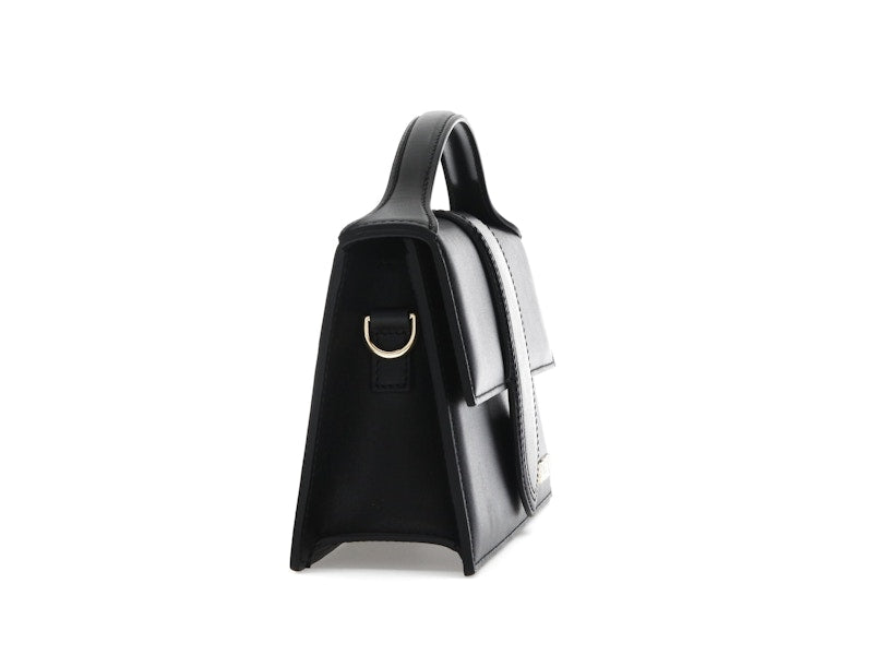 Jacquemus Le Grand Bambino Crossbody Strap Handbag Black