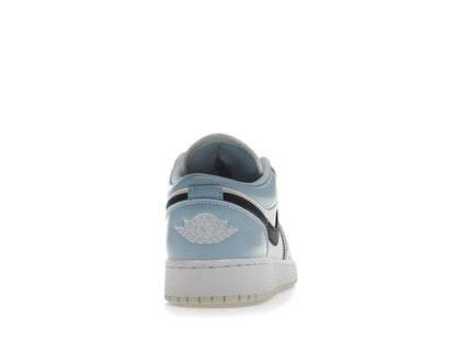 Jordan 1 Low Ice Blue Black (GS)