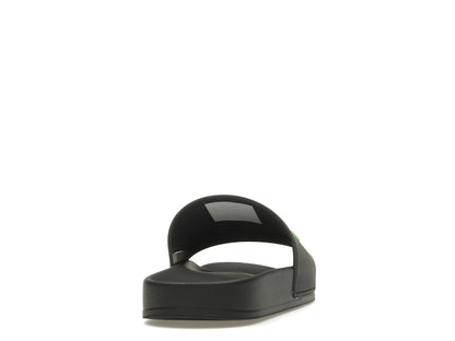Balenciaga Pool Slide Black Fluo Green (Women's)
