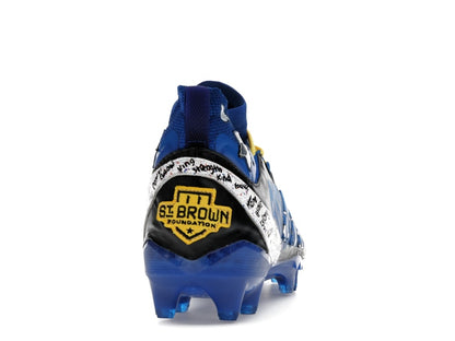 Amon-Ra St. Brown "My Cause My Cleats" Game-Worn, Signed Cleats & Jersey Bundle (Size 12)