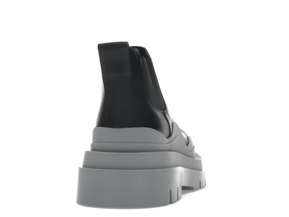 Bottega Veneta Tire Ankle Chelsea Boot Black Vapor