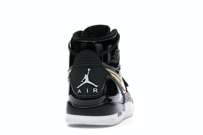 Jordan Legacy 312 Black Gold Patent (GS)