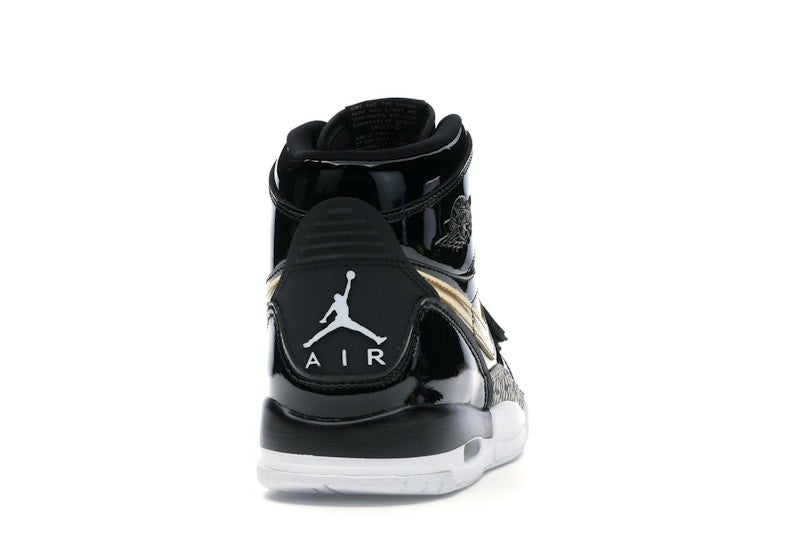 Jordan Legacy 312 Black Gold Patent (GS)