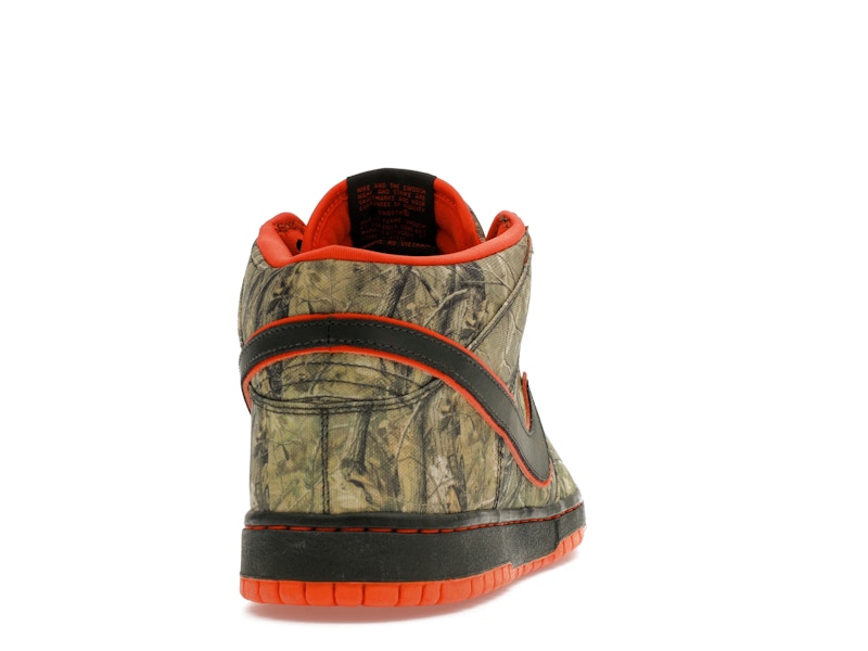 Nike SB Dunk Mid Real Tree Camo