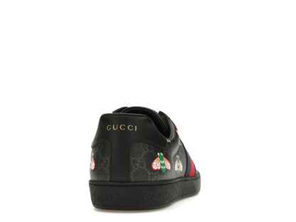 Gucci Ace Bee Print Black
