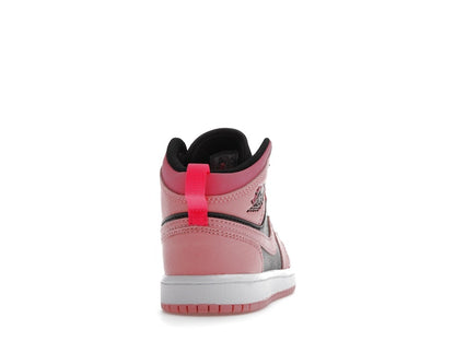 Jordan 1 Mid Coral Chalk (PS)