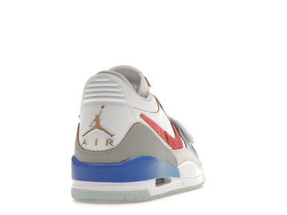 Jordan Legacy 312 Low White Game Royal University Red