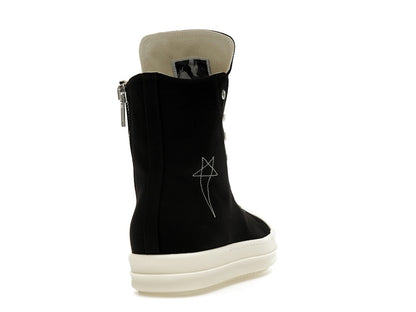 Rick Owens DRKSHDW Luxor High Pentagram Black Pearl (Women's)