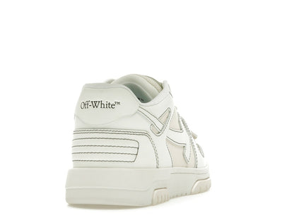 OFF-WHITE Out Of Office OOO Low Tops Cream White