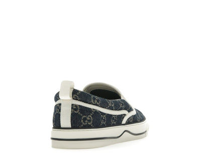 Gucci Tennis 1977 Slip On Denim