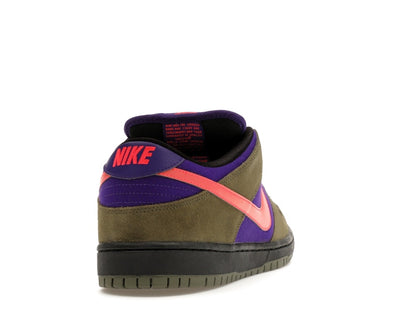 Nike SB Dunk Low Olive Atomic Red